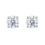 Nova - Moissanite Stud Earrings Nova - Moissanite Stud Earrings