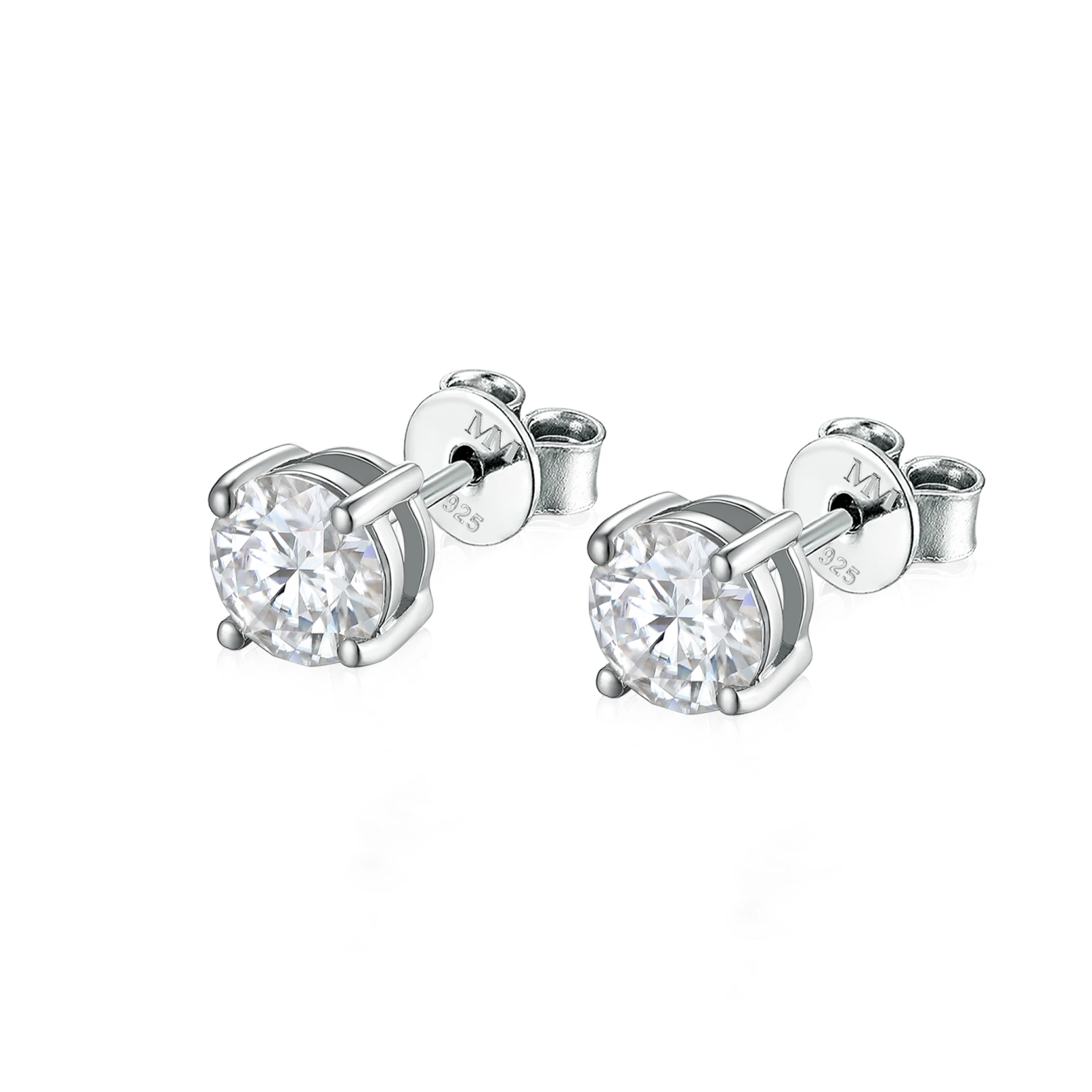 Nova - Moissanite Stud Earrings Nova - Moissanite Stud Earrings