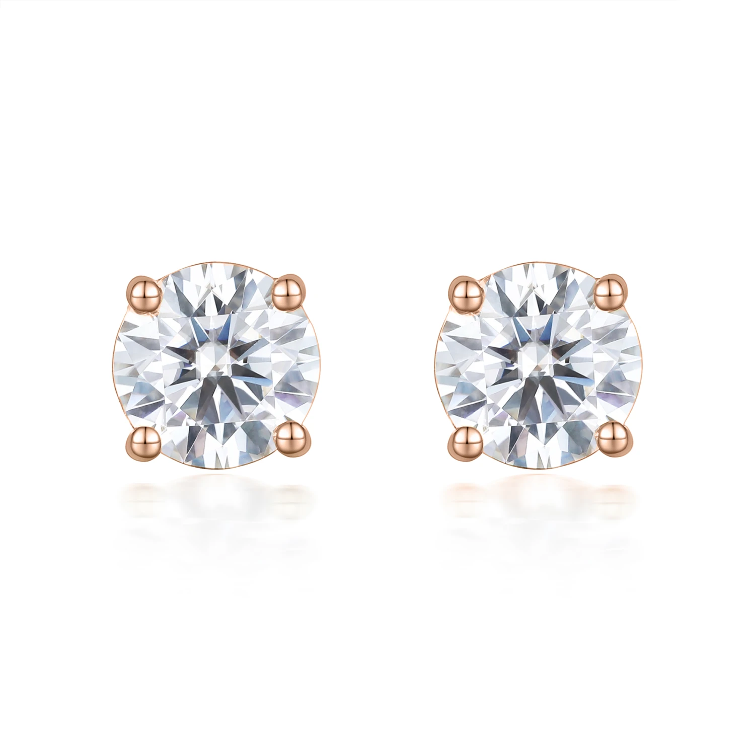 Nova - Moissanite Stud Earrings Nova - Moissanite Stud Earrings