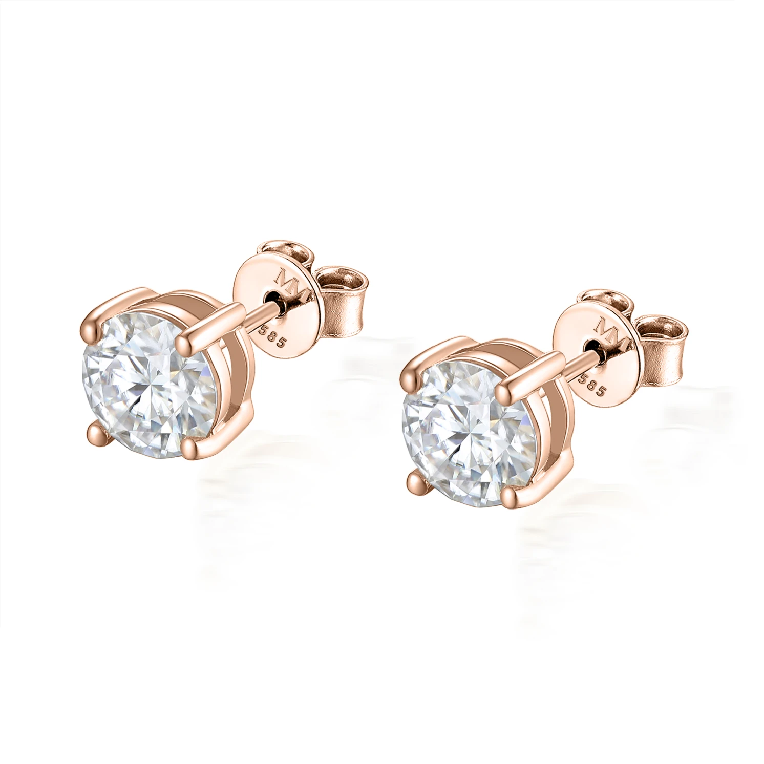 Nova - Moissanite Stud Earrings Nova - Moissanite Stud Earrings