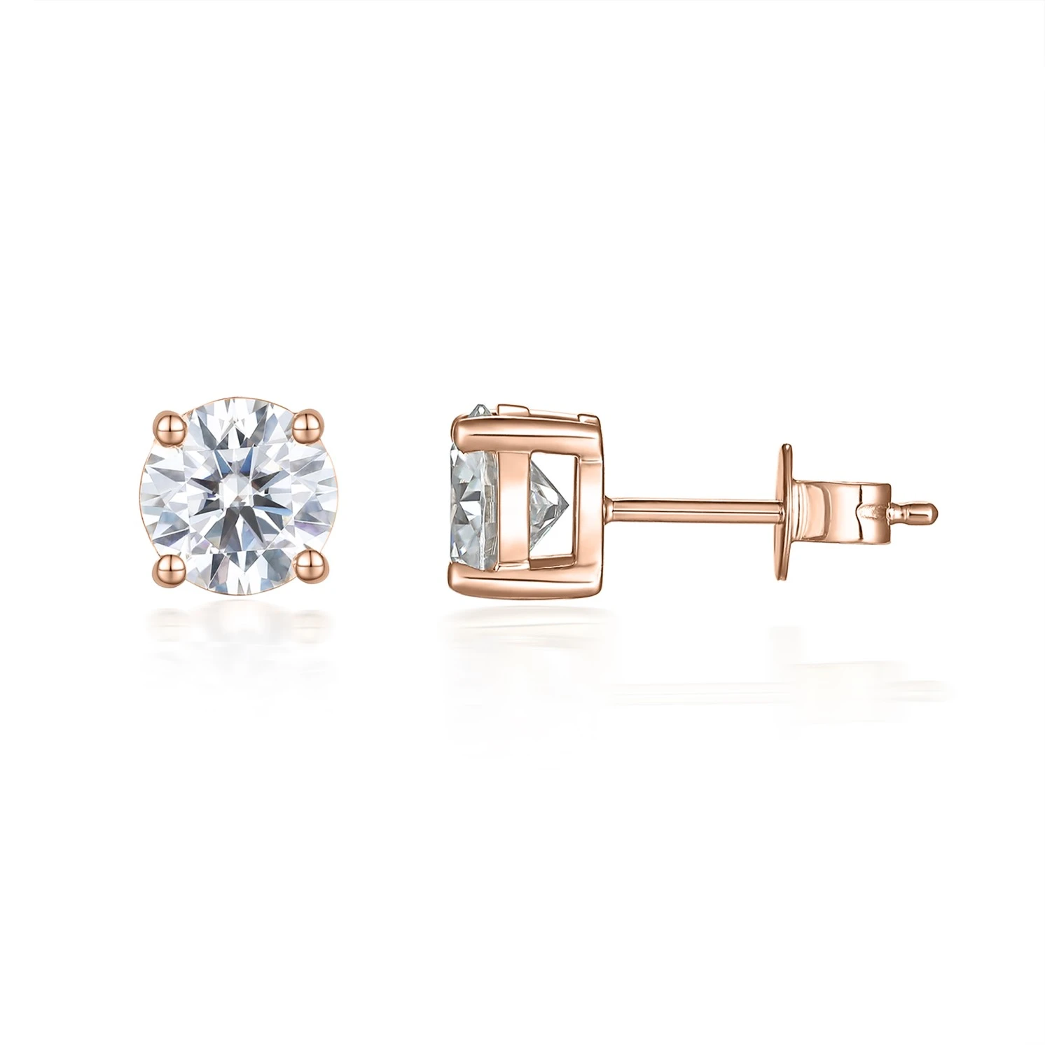 Nova - Moissanite Stud Earrings Nova - Moissanite Stud Earrings
