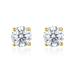 Nova - Moissanite Stud Earrings Nova - Moissanite Stud Earrings