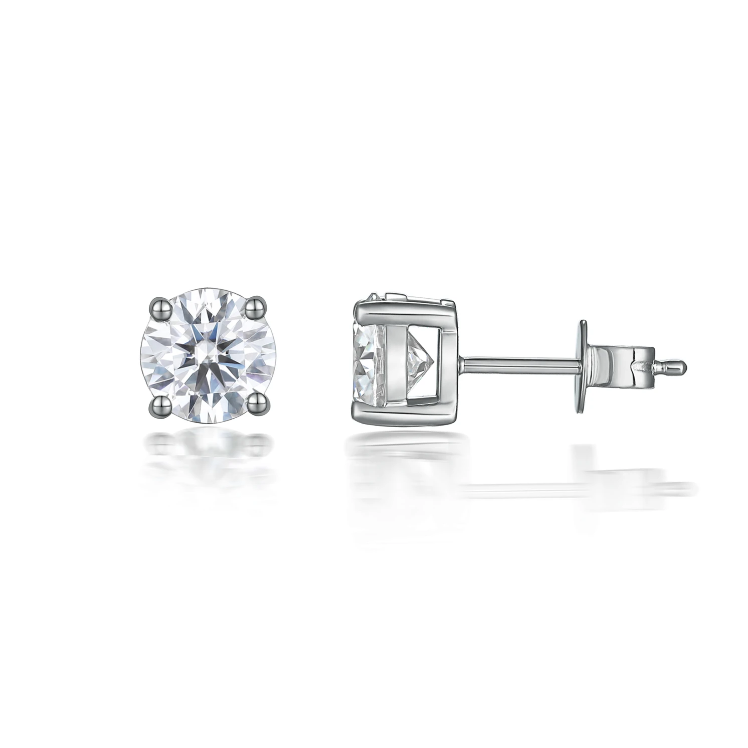 Nova - Moissanite Stud Earrings Nova - Moissanite Stud Earrings