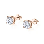 Nova - Moissanite Stud Earrings Nova - Moissanite Stud Earrings