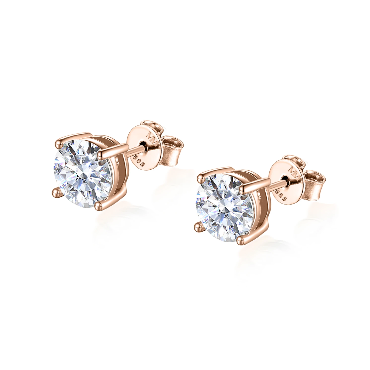 Nova - Moissanite Stud Earrings Nova - Moissanite Stud Earrings