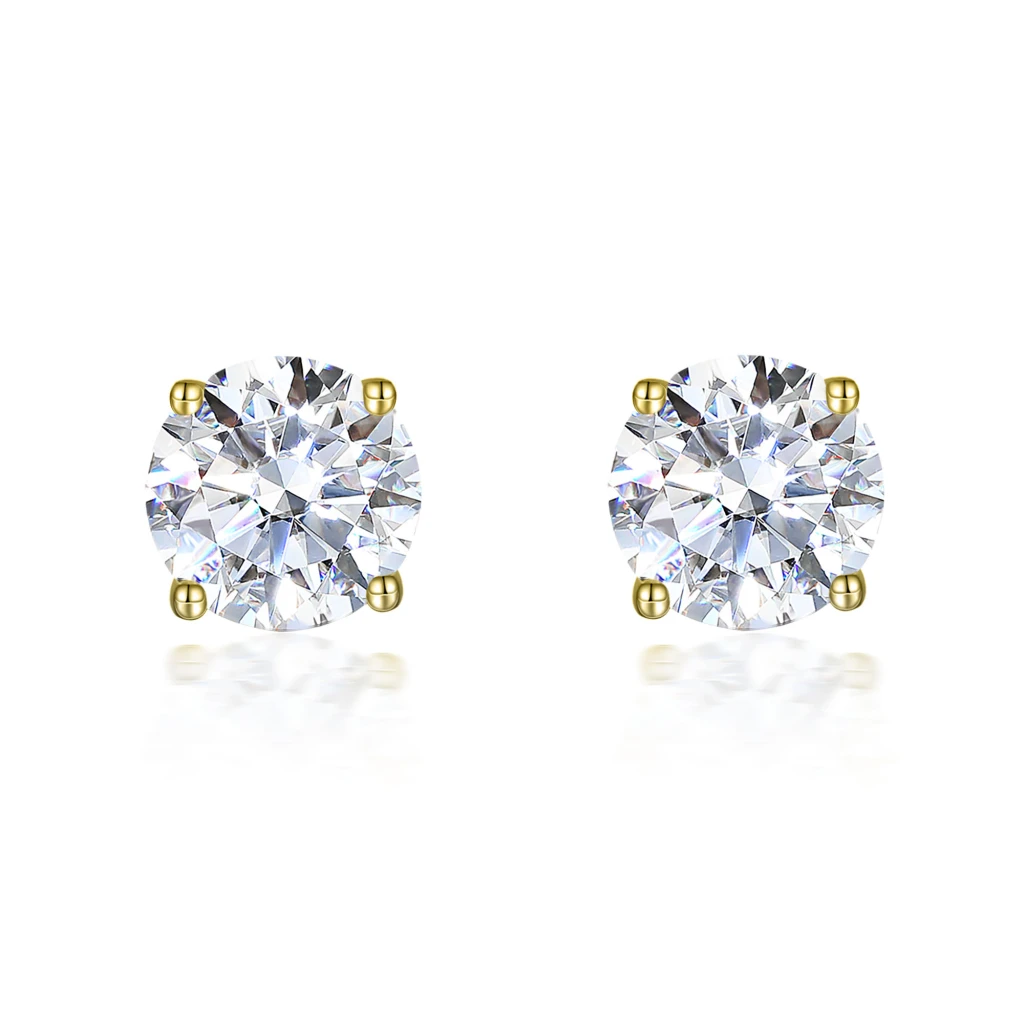 Nova - Moissanite Stud Earrings
