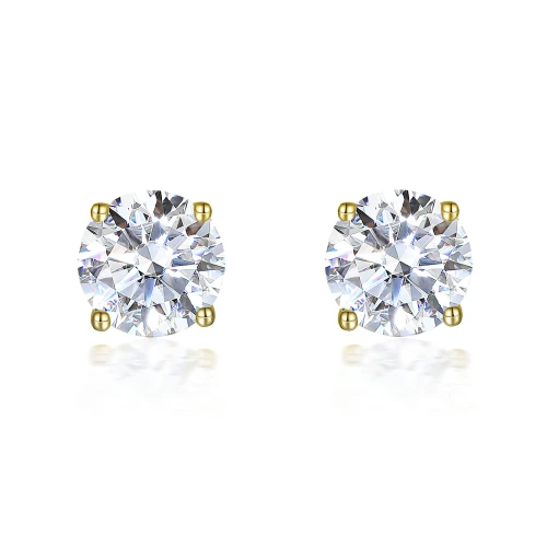Nova - Moissanite Stud Earrings