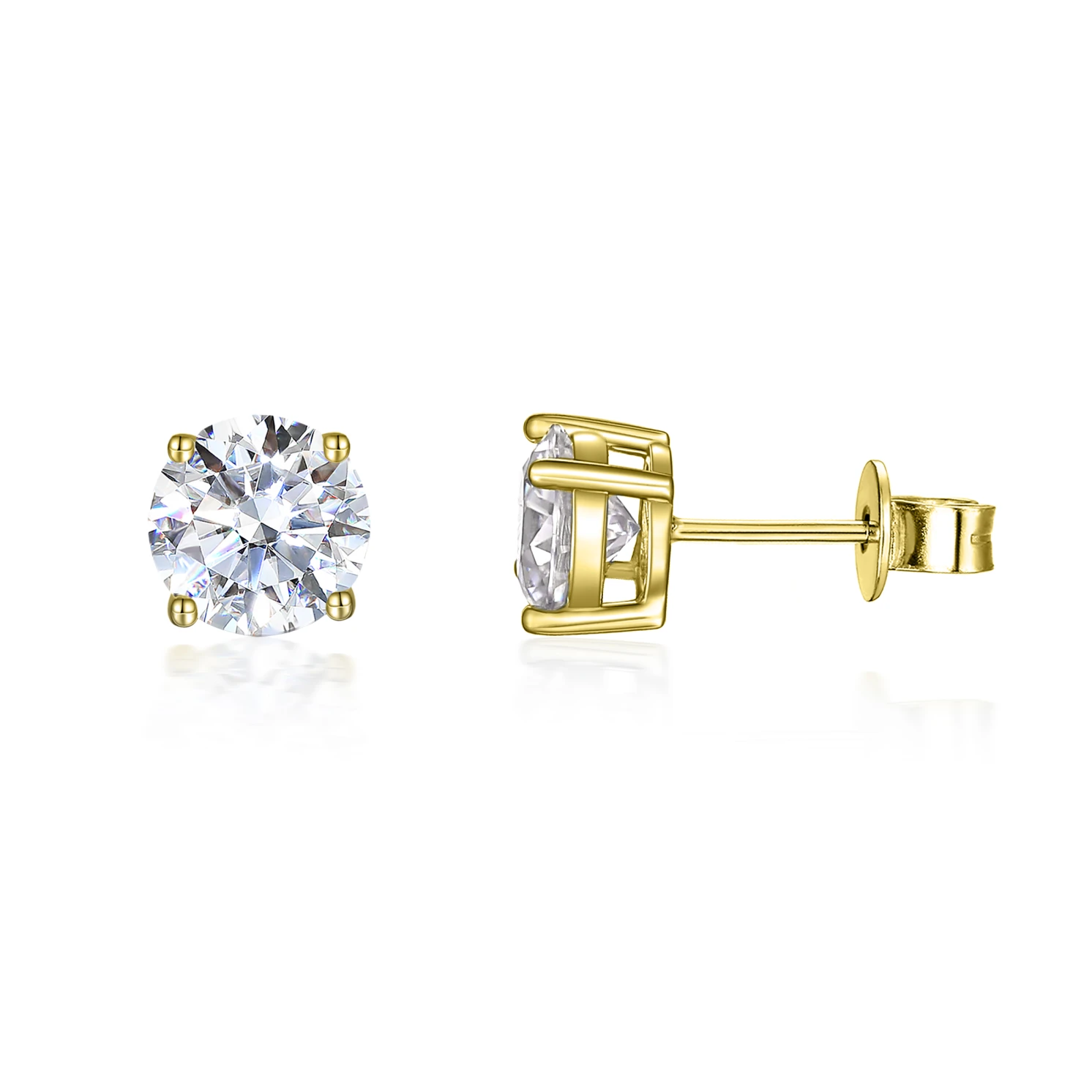 Nova - Moissanite Stud Earrings Nova - Moissanite Stud Earrings