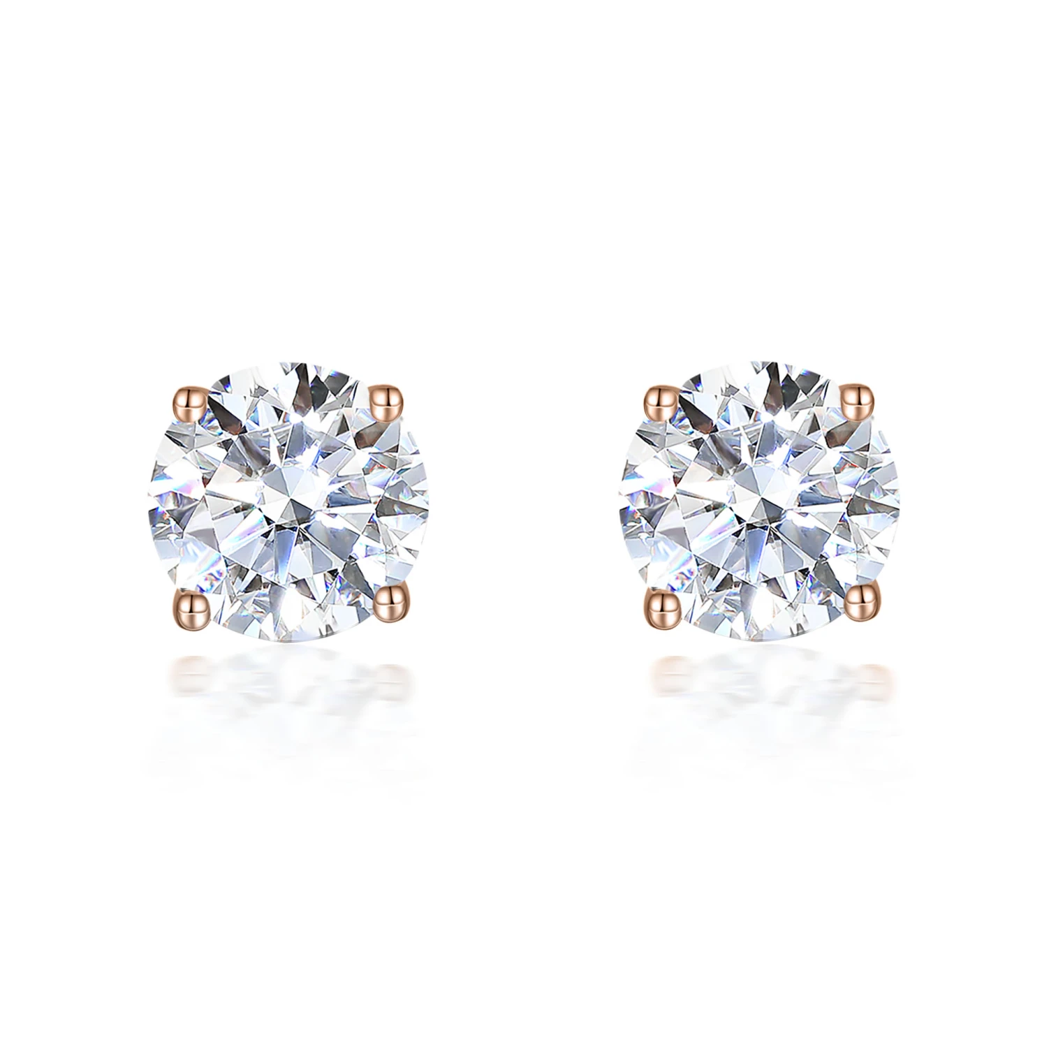 Nova - Moissanite Stud Earrings Nova - Moissanite Stud Earrings