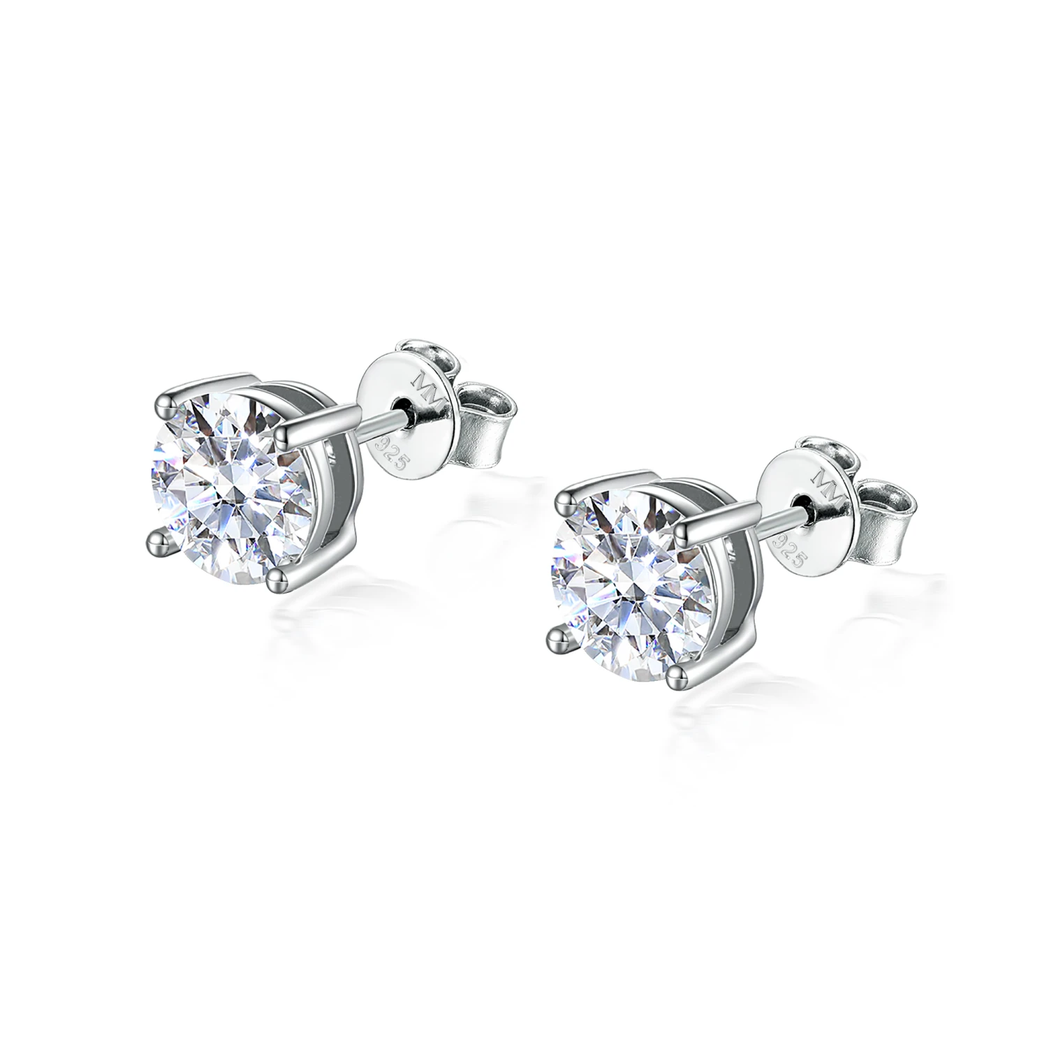 Nova - Moissanite Stud Earrings Nova - Moissanite Stud Earrings