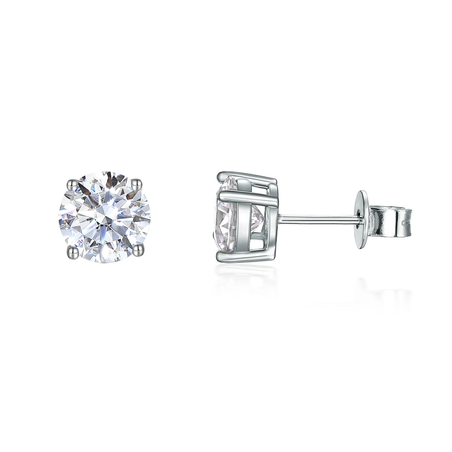 Nova - Moissanite Stud Earrings Nova - Moissanite Stud Earrings