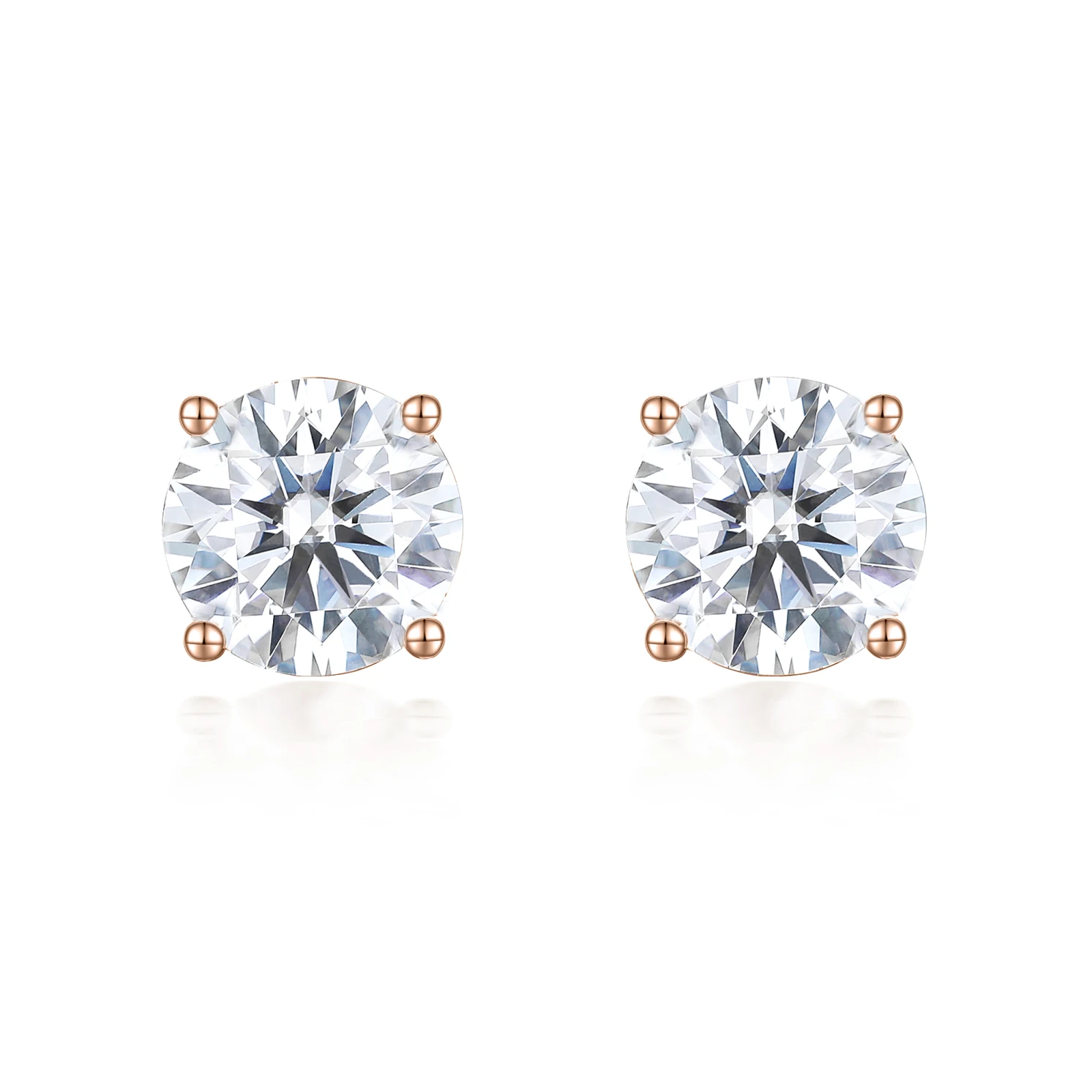 Nova - Moissanite Stud Earrings Nova - Moissanite Stud Earrings