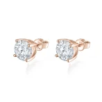 Nova - Moissanite Stud Earrings Nova - Moissanite Stud Earrings