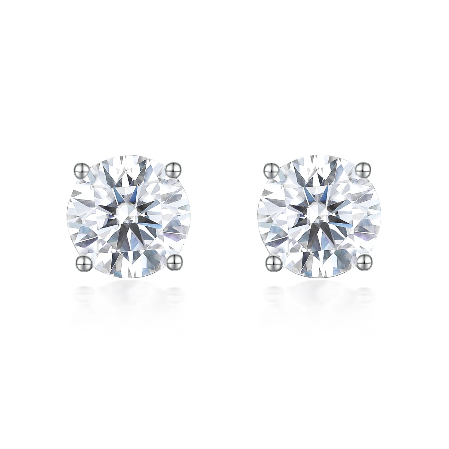 Nova - Moissanite Stud Earrings Nova - Moissanite Stud Earrings