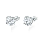 Nova - Moissanite Stud Earrings Nova - Moissanite Stud Earrings