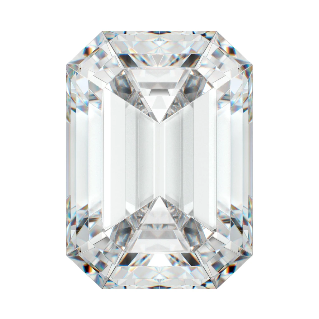 Loose Moissanite Stones - Emerald Cut
