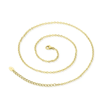 Gold moissanite necklaces