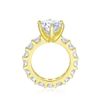 Solstice - Grand Eternity Moissanite Engagement Ring Solstice - Grand Eternity Moissanite Engagement Ring