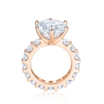 Solstice - Grand Eternity Moissanite Engagement Ring Solstice - Grand Eternity Moissanite Engagement Ring