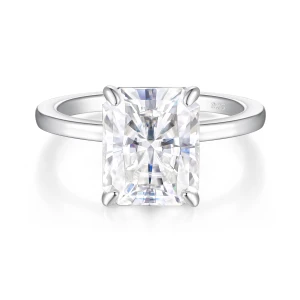 Radiana - Radiant Solitaire Moissanite Ring