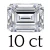 10 carat (11.5*12.5 mm)