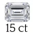 15 carat (12*16 mm)