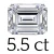5.5 carat (9*12 mm)