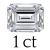 1 carat (5*7 mm)