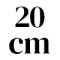 20 cm 