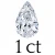 1 carat (5*8 mm)