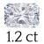 1.2 carat (5*7 mm)