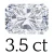 3.5 carat (7.5*10 mm)