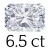 6.5 carat (9*13mm)