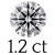 1.2 carat (7 mm)