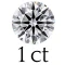 1 carat (6.5 mm) 