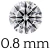 0.8 mm