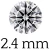 0.055 carat (2.4 mm)