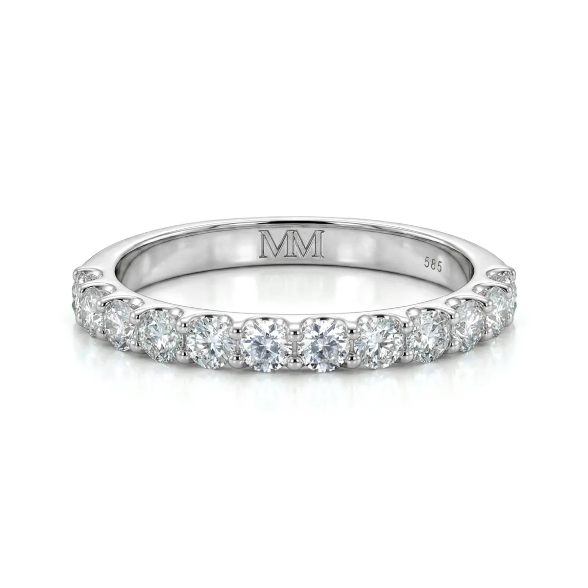 Evertina - Moissanite Eternity Ring