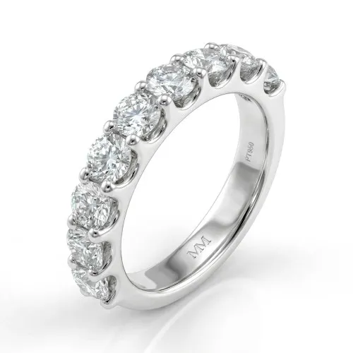 Evertina - Moissanite Eternity Ring
