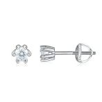 Zephyra - Elegant Screwback Moissanite Stud Earrings Zephyra - Elegant Screwback Moissanite Stud Earrings