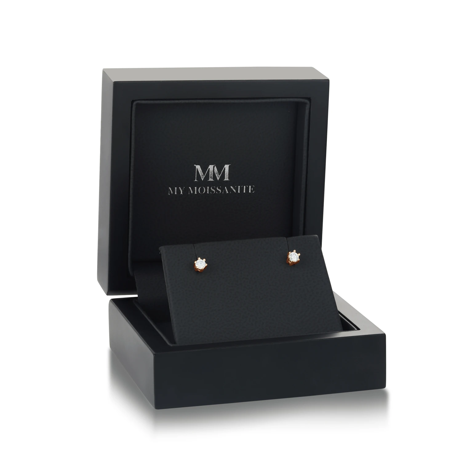Zephyra - Elegant Screwback Moissanite Stud Earrings Zephyra - Elegant Screwback Moissanite Stud Earrings