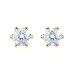 Zephyra - Elegant Screwback Moissanite Stud Earrings Zephyra - Elegant Screwback Moissanite Stud Earrings