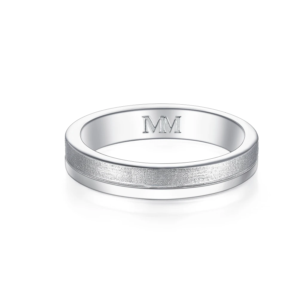 Fortis - Brushed and Polished Men's Stylish Ring