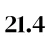 21.4