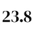 23.8