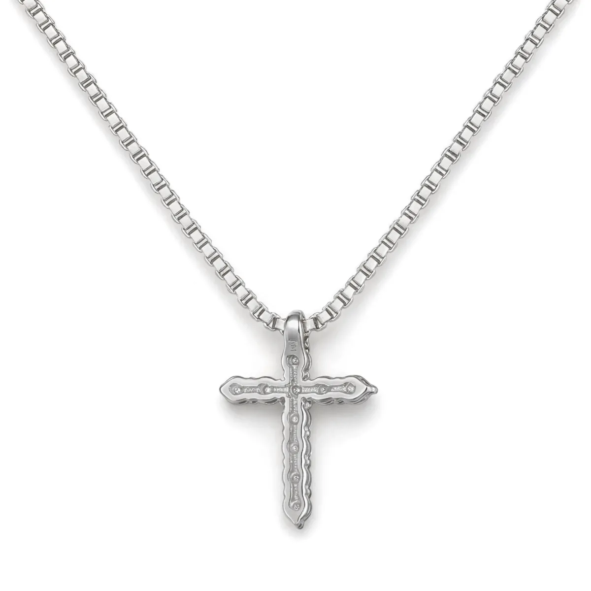 Divinity - Moissanite Cross Pendant