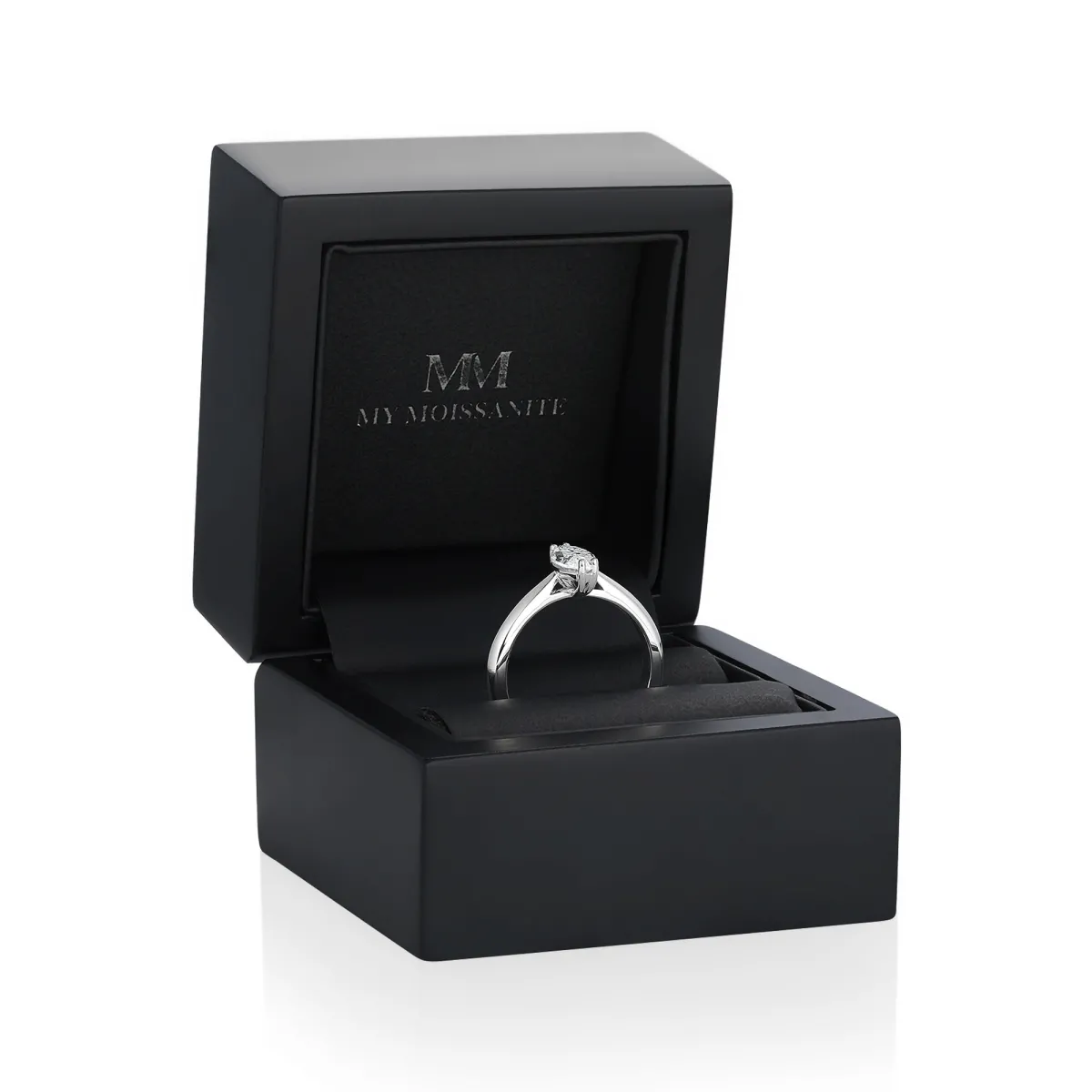 Liana - Marquise Solitaire Moissanite Ring