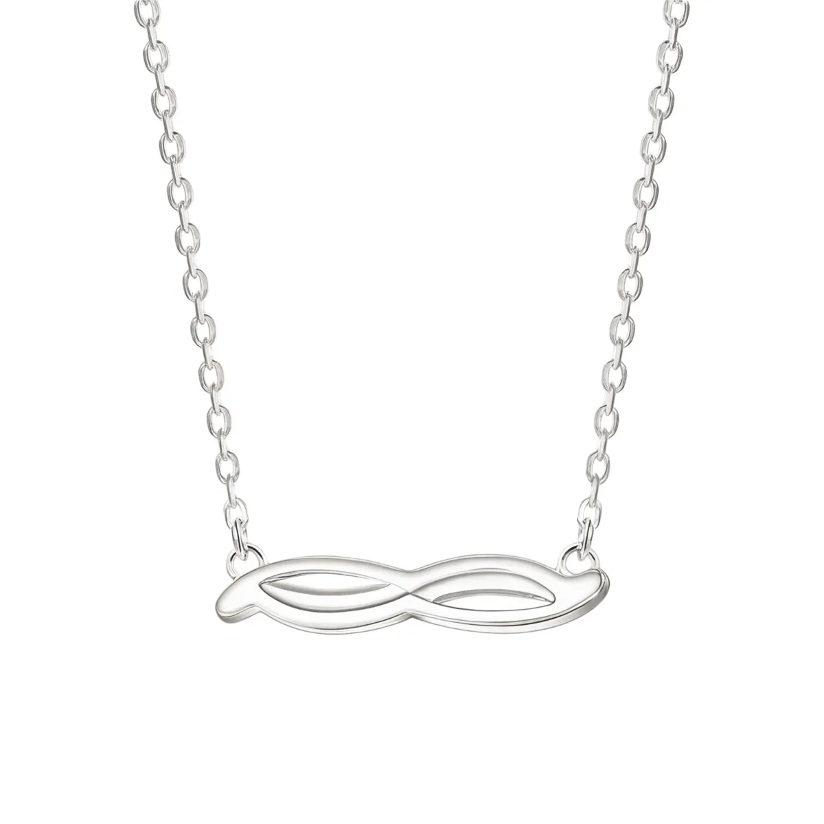 Astrid - Marquise-Inspired Moissanite Necklace with Pave Setting