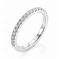 Starlet - Moissanite Eternity Ring