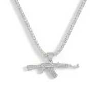 Valor - AK-47 Moissanite Pendant